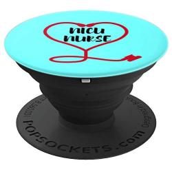 Stethoscope NICU Nurse PopSockets Grip and Stand for Phones and Tablets