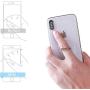 Phone Ring Transparent Cell Phone Ring Holder 360 Degree Rotation 180 Degree Flip Phone Ring Grip Finger Ring Stand Kickstand Compatible Various Mobile Phones or Phone Cases (Transparent)