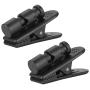 Bewinner 2pcs Portable Balck earpiece Headset Large Clip clamp,Applicable to Mobile Phone headsets, walkie-Talkie headsets, MP3 Headphones with Size 2-4mm