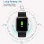 Willful Smart Watch for Android Phones and iOS Phones Compatible iPhone Samsung, IP68 Swimming Waterproof Smartwatch Fitness Tracker Fitness Watch Heart Rate Monitor Smart Watches for Men Women Black