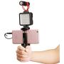 Ulanzi ST-03 Metal Smart Phone Tripod Mount with Cold Shoe Mount and Arca-Style Quick Release Plate for iPhone Xs Xs Max X 8 7 Plus Samsung,Cell Phone Tripod Holder Clip Adapter for Joby GorillaPod