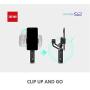 Zhiyun Smooth-Q2 3 Axis Handheld Gimbal for Smartphone, Small Pocket Size 260g Max. Payload 360 Degree Rotation IOS & Android Supported Quick Release 17h Running Time, /W Cold Shoe Mount Bracket-Black