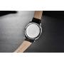 BENYAR - Stylish Wrist Watch for Men, Genuine Leather Strap Quartz Movement, Waterproof and Scratch Resistant, Analog Quartz Business Watches