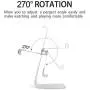 POKANIC Cell Phone Stand Dock Holder Cradle Mount Organizer Charger StationTable, Desktop Bed Office School Kitchen Travel Foldable Portable Adjustable, Multi-Angle Aluminum Non-Slip, Kids (Silver) POKANIC Cell Phone Stand Dock Holder Cradle Mount Organizer Charger StationTable, Desktop Bed Office School Kitchen Travel Foldable Portable Adjustable, Multi-Angle Aluminum Non-Slip, Kids (Silver)