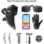 CBRSPORTS Bike Frame Bag Bike Phone Bag Handlebar Bag Phone Mount Pack, Front Top Tube Bag Sensitive Touch Screen Saddle Sun Visor Bag Waterproof Phone Case for Smartphones