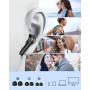 LASUNEY Bluetooth 5.0 True Wireless Earbuds with Wireless Charging Case for iPhone Android, 42H Cyclic Playtime Waterproof TWS Stereo Headphones with mic, in-Ear Earphones Headset for Sport