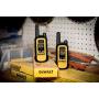 DEWALT DXFRS300 1 Watt Heavy Duty Walkie Talkies - Waterproof, Shock Resistant, Long Range & Rechargeable Two-Way Radio with VOX (2 Pack)