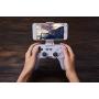 Mobile Gaming Controller Clip, Smartphone Clip for SN30 Pro+ Wireless Controller (Sliver)