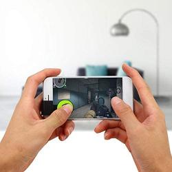 Mobile Game Controller for PUBG, Aim Button Shooter Gamepad Game Controller,Suitable for All Mobile Phone Models,Vacuum Adsorption,Suitable for All Mobile Phone Models(Green)