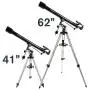 Celestron - PowerSeeker 60EQ Telescope - Manual German Equatorial Telescope for Beginners - Compact and Portable - BONUS Astronomy Software Package - 60mm Aperture