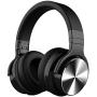 COWIN E7 PRO [Upgraded] Active Noise Cancelling Headphones Bluetooth Headphones with Microphone/Deep Bass Wireless Headphones Over Ear 30 Hours Playtime for Travel/Work/Cellphone, Black
