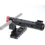 CAMVATE Top Plate Handle Grip for BlackMagic Camera BMCC Cinema Camera Handle(Red)