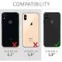 kwmobile Crossbody Case Compatible with Apple iPhone X - Clear Transparent TPU Cell Phone Cover with Neck Cord Lanyard Strap - Transparent/Black kwmobile Crossbody Case Compatible with Apple iPhone X - Clear Transparent TPU Cell Phone Cover with Neck Cord Lanyard Strap - Transparent/Black