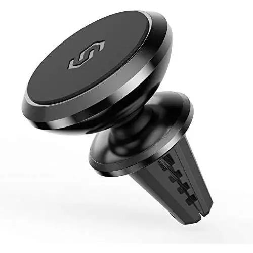 Magnetic Phone Holder for Car, Syncwire Universal Air Vent Magnet Car Mobile Phone Mount for Cell Phones and Mini Tablets - Black Magnetic Phone Holder for Car, Syncwire Universal Air Vent Magnet Car Mobile Phone Mount for Cell Phones and Mini Tablets - Black