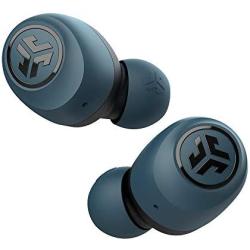 JLab Audio Go Air True Wireless Bluetooth Earbuds + Charging Case | Dual Connect | IP44 Sweat Resistance | Bluetooth 5.0 Connection | 3 EQ Sound Settings: JLab Signature, Balanced, Bass Boost… (Blue)