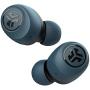 JLab Audio Go Air True Wireless Bluetooth Earbuds + Charging Case | Dual Connect | IP44 Sweat Resistance | Bluetooth 5.0 Connection | 3 EQ Sound Settings: JLab Signature, Balanced, Bass Boost… (Blue)