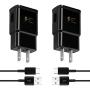 Adaptive Fast Charger Compatible with Samsung Galaxy s9/ s9 Plus/ s10/ s10+/ s10e/ s8/ s8 Plus/Note 9/ Note 8/ Active, Wall Charger Adapter with USB Type C Cable