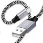 USB C Cable,PLmuzsz 5Pack (3/6/10FT) Type C Charger Cable,Nylon Braided Fast Charging Aluminum Housing Compatible with Samsung Galaxy,Google Pixel,LG,Huawei, TCL and Other USB Type c Cable Device