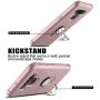 lovpec LG K51 Case with Soft TPU Screen Protector, Ring Holder Kickstand Shockproof Protective Phone Cover Case for LG K51/LG Q51/LG Reflect/LG LM-K500UM (Pink)