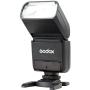 Godox TT350S 2.4G High-Speed Sync 1/8000s TTL GN36 Wireless Master Slave Speedlite Flash Light Compatible for Sony Mirrorless Digital Camera(TTL autoflash) with CONXTRUE LED USB