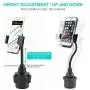 Car Cup Holder Mount, IKITS Universal Car Phone Holder for Car Adjustable Smartphone Vehicle Cup Holder Cradle Compatible iPhone 11R Pro 11 XR MAX XS 8, Galaxy S10+ S10e S9 S8 A8 A6 J4, LG,Nexus,Moto Car Cup Holder Mount, IKITS Universal Car Phone Holder for Car Adjustable Smartphone Vehicle Cup Holder Cradle Compatible iPhone 11R Pro 11 XR MAX XS 8, Galaxy S10+ S10e S9 S8 A8 A6 J4, LG,Nexus,Moto