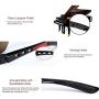 Cycling Glasses, NEW RUICHENG Sport Glasses Polarized Sports Sunglasses with 5 Interchangeable Lenses Anti-UV400 Protection Sunglass Goggles Outdoor Fishing Driving Polarised Sport Glasses Men Women