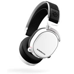 SteelSeries Arctis Pro Wireless Gaming Headset - Lossless High Fidelity Wireless + Bluetooth for PS4 and PC - White