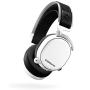 SteelSeries Arctis Pro Wireless Gaming Headset - Lossless High Fidelity Wireless + Bluetooth for PS4 and PC - White