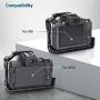 SMALLRIG Cage for Canon EOS M50 and M5 with Integrated Grip and Quick Release NATO Rail(Upgrade Version) 2168B