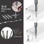 WIREHARD 73 in 1 Professional Precision Screwdriver Set - 70 Magnetic Specialty Bits - Repair Tool Kit FOR iPhone X, 8, 7 and below - SmartPhone - Computer - Tablet - Xbox - PlayStation - Electronics