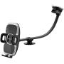 Car Truck Phone Mount Holder with 13-Inch Gooseneck Long Arm, Industrial-Strength Suction Cup Car Holder for All Cell Phones iPhone by 1Zero Windshield Dashboard Window Dash Mobile Mount