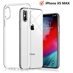 TORRAS Crystal Clear iPhone Xs Max Case, [Anti-Yellowing] Soft Silicone Shockproof TPU Slim Thin Protective Phone Cover Case for iPhone Xs Max 6.5 inch - Crystal Clear