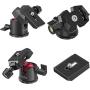 SMALLRIG Mini Tripod for Camera, Updated Desktop Tabletop Tripod with Arca-Type Compatible QR Plate, 360° Ball Head and 1/4 Screws Portable for Compact Cameras DSLRs, Phone, Gopro - BUT2664