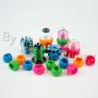 New Brothread 100pcs Thread Spool Savers/Spool Huggers - Prevent Thread Tails from Unwinding - No Loose Ends for Sewing and Embroidery Machine Thread Spools