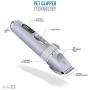 Dog Clippers Professional Dog Grooming Clipper Low Noise Rechargeable Cordless Pet Clippers for Dogs Cats Pets Silent Trimmer Dog Grooming Kit