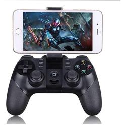 ASDQ HAVA-X6 Wireless Gamepad Bluetooth Joystick, Mobile Phone Controller, for PS3, for Android/iOS System Cellphone, for Windows PC System (Color : Black)