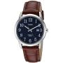 Timex Mens Easy Reader Leather Strap 38mm Watch