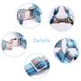 lionet paws Dog Harness with Bowtie Cotton No-Pull Adjustable Pet Harness with Metal Buckle for Small Medium Large Dogs