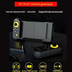 PG-9167 Controller Gamepad for iOS/Android Smart Phone Tablet PC,can be Operated with one Hand or Both Hands & Direct Connection Directly Play Game