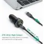 Fast USB Type C PD Car Charger, Verolink Dual-Port 27W Power Delivery&Quick Charge 3.0 Car Adapter for Google Pixel 4/3/3a XL, OnePlus 7/6, Samsung S20/S10, iPhone 11 Pro/iPad (with 3.3ft USB C Cable) Fast USB Type C PD Car Charger, Verolink Dual-Port 27W Power Delivery&Quick Charge 3.0 Car Adapter for Google Pixel 4/3/3a XL, OnePlus 7/6, Samsung S20/S10, iPhone 11 Pro/iPad (with 3.3ft USB C Cable)
