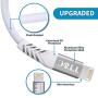 TT&C Short iPhone Cable Charger [ 6 inches ] Sync and Charging Data Cord Compatible with iPhone 11/ Xs/Xs Max/Xr/X/8/8 Plus/7/7 Plus/6s/6/5/iPad (White)