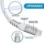 TT&C Short iPhone Cable Charger [ 6 inches ] Sync and Charging Data Cord Compatible with iPhone 11/ Xs/Xs Max/Xr/X/8/8 Plus/7/7 Plus/6s/6/5/iPad (White)