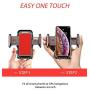 Mpow Upgrade Dashboard Car Phone Mount, Adjustable Windshield Holder Cradle with Strong Sticky Gel Pad Compatible iPhone 11 pro/ 11 pro max/X/XS/XR/8Plus/8/7Plus/7/6Plus,Galaxy S8/9/10, Google, Red