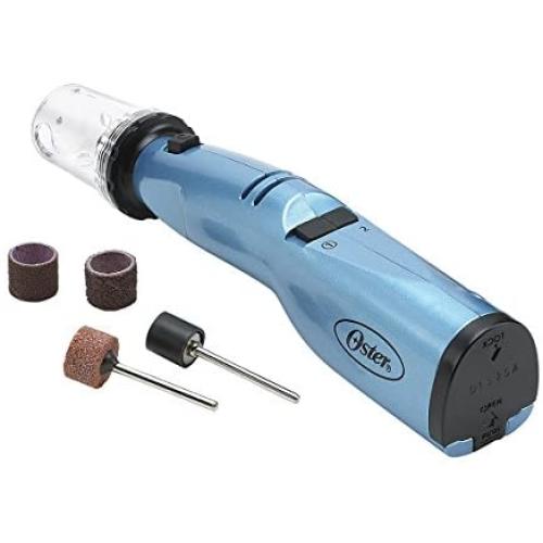 Oster Gentle Paws Less Stress Dog and Cat Nail Grinder, 2 Speed (078129-600-000)