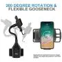 VABSCE Upgraded Cup Holder Phone Mount Universal Adjustable Gooseneck Cup Holder Cradle Car Mount Compatible with iPhone Xs Xs Max X 8 7 Plus Galaxy S10 S9 S8 Note 9 VABSCE Upgraded Cup Holder Phone Mount Universal Adjustable Gooseneck Cup Holder Cradle Car Mount Compatible with iPhone Xs Xs Max X 8 7 Plus Galaxy S10 S9 S8 Note 9