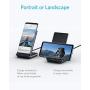 Anker Wireless Chargers Bundle, PowerWave Pad & Stand Upgraded, Qi-Certified, 7.5W for iPhone 11, 11 Pro, 11 Pro Max, Xs Max, XR, XS, X, 8, 10W for Galaxy S20 S10 S9, Note 10 Note 9 (No AC Adapter)