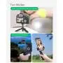 Phone Tripod, BlitzWolf Mini Cell Phone Tripod Stand Extendable Tabletop Desktop Tripod for iPhone 11 Pro 11 XS Max XR X 8 7 Camera Samsung Android Smartphone Webcam, 360° Rotation Tripod Phone Mount