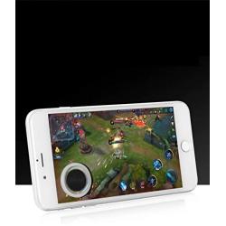 Xeminor Convenient Phone Game Controller Touch Screen Suction Cup Game Joystick for Phone (Blue)