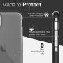 Defense Clear, iPhone 11 Case - Military Grade Drop Protection, Shock Protection, Clear Protective Case for Apple iPhone 11, (Smoked Black)