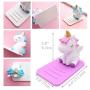 3 Pack Unicorn Phone Stand/Keychains/Squishies for Party Supplies - Multi-Functional Phone Holder - Desktop Cell Phone Adjustable Stand - Gift for Girls and Unicorn Theme Party (Unicorn/Keychains)